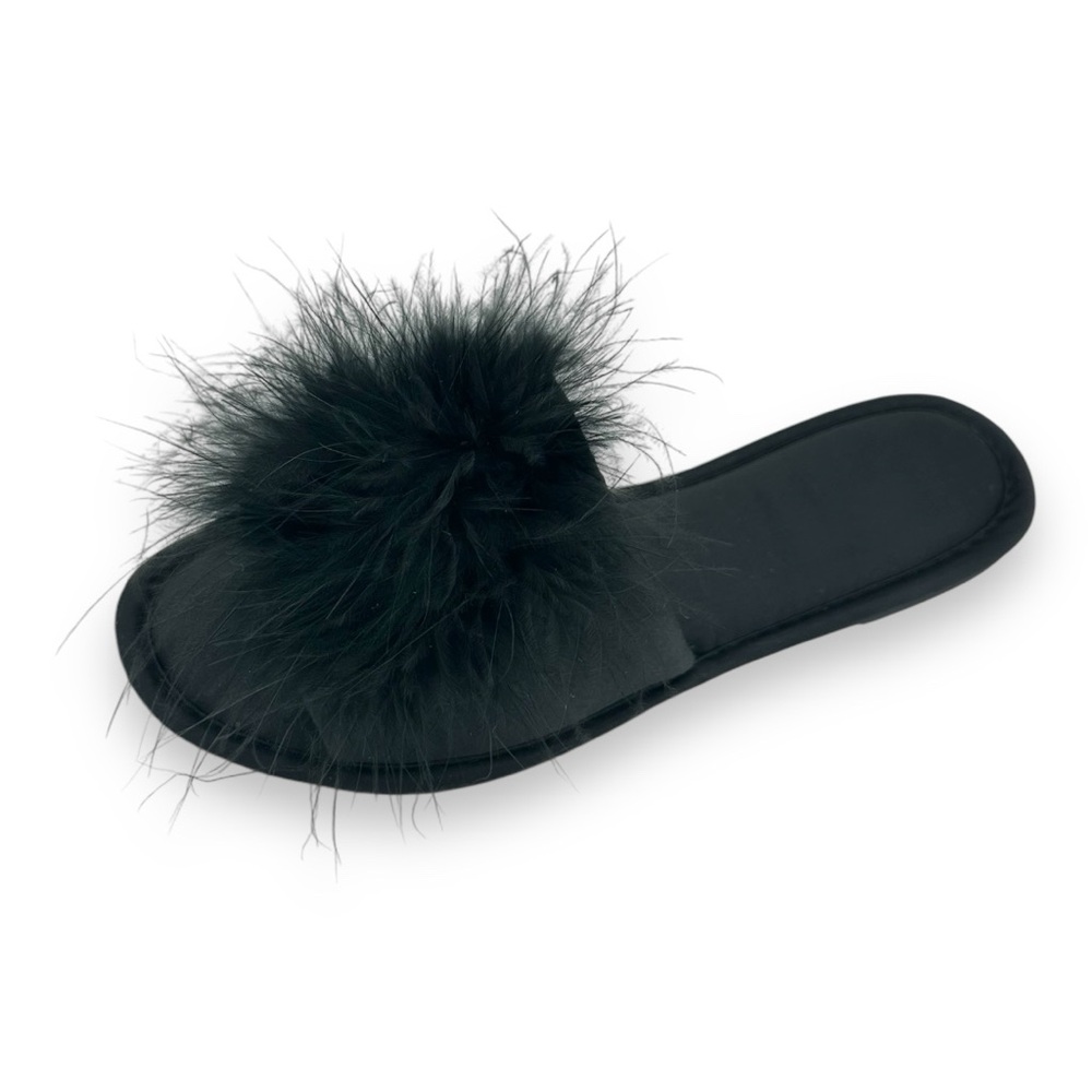 INC International concepts slippers new in box color black size various